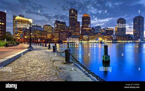 Boston Harborwalk Hi Res Stock Photography And Images Alamy