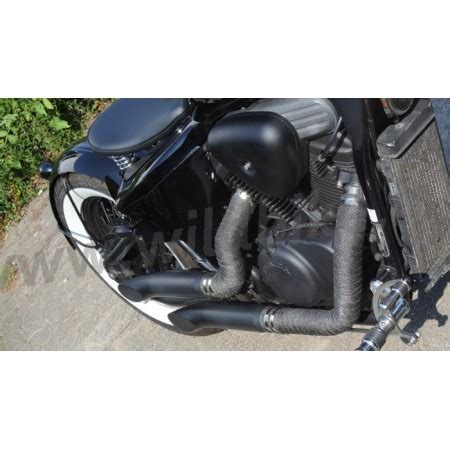 Black Exhausts Mufflers Set Slip On Universal Turn Out Cm For Motorcycles Custom