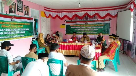 Pembinaan Desa Sadar Kerukunan Dan Moderasi Beragama Terus Dilakukan