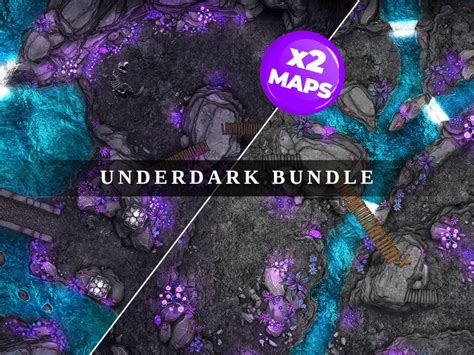 The Underdark Digital Battlemap Dnd Battle Map Dandd Dungeons And