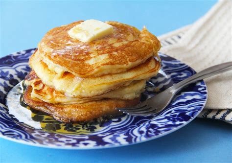 Brown Sugar Pancakes With Bacon Maple Butter Recipe Recipes