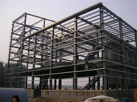 China Multi Storey Light Steel Structure Construction Food Workshop
