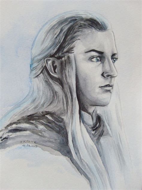 Haldir Tolkien Art Great Warrior Middle Earth