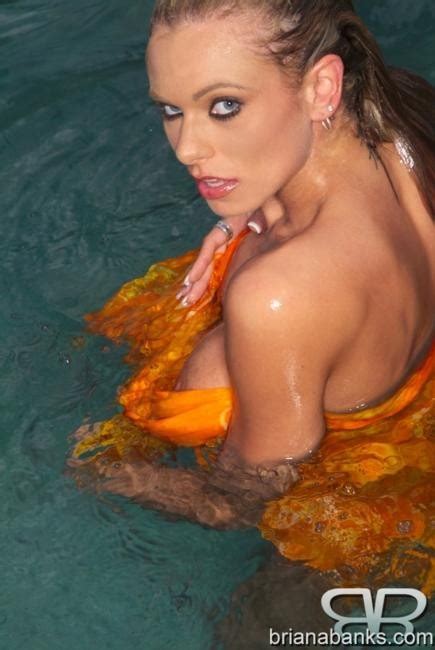 Briana Banks Enjoys A Swim In The Pool Porn Pictures Xxx Photos Sex