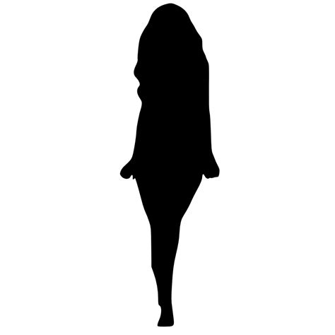Clip Art Woman Silhouette