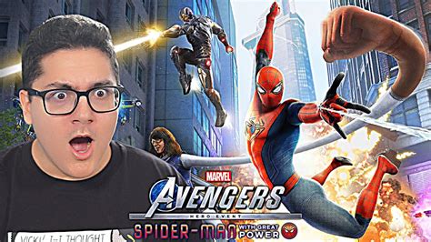 Marvels Avengers Game Spider Man Dlc Fully Revealed Trailer