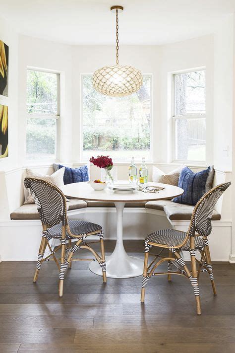 Breakfast Nook Bay Window Round Tables Dining Rooms 55 New Ideas