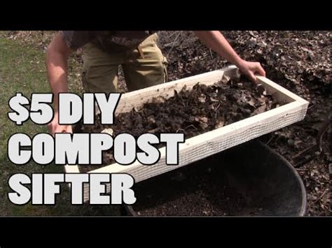 Check spelling or type a new query. How to Make a $5 DIY Compost Sifter EASY! - YouTube