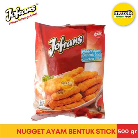 Jual Jofrans Bentuk Stik Nugget Ayam Frozen Mart Frozen Food Palembang