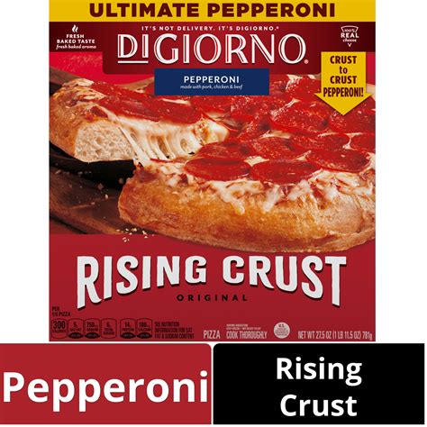 Digiorno Pepperoni Rising Crust Pizza 27 5 Oz Frozen