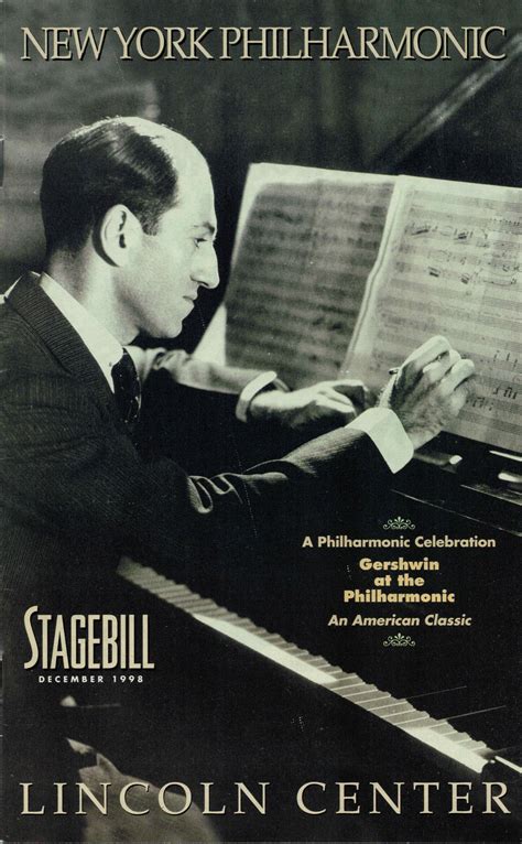 A Philharmonic Celebration Gershwin At The Philharmonic An American