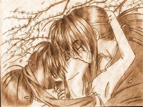 Kiss Anime Sketches Wallpapers Wallpaper Cave