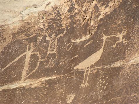 Petroglyphs At Rio Puerco Pueblo Ruins Petrified Forest National Park Az