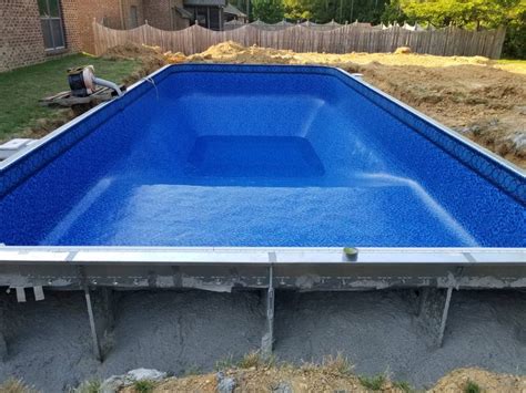How do i install an inground pool myself?how much does it cost to install an inground pool yourself? DIY (mostly) inground vinyl 16x36 | Trouble Free Pool