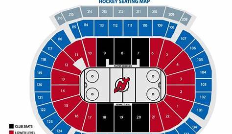 prudential center seating chart hockey
