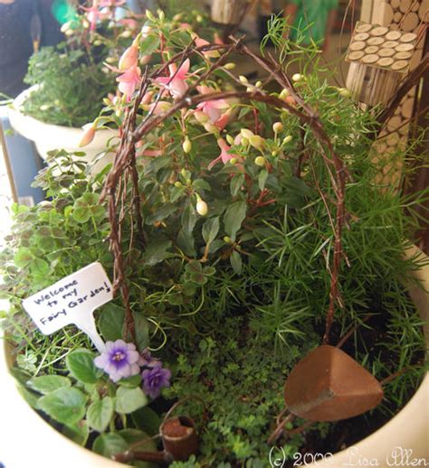 That door that ladder that bird this all is so dreamy i wish to be a dwarf and start living my own life their its just so beautiful , thank u for sharing such lovely thing , this mad my day i am feeling happy from. How-to: Make Your Own Fairy Garden | My Artful Life