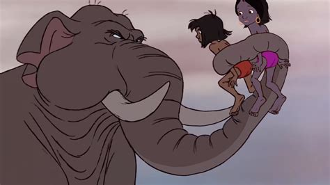 Mowgli And Shanti Captured By Hathi By Swedishhero94 On Deviantart