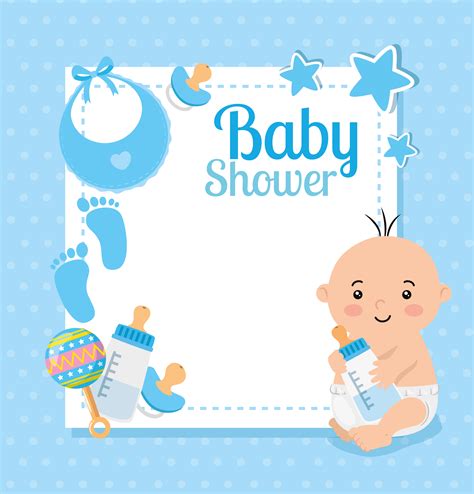 Baby Shower Boy Vector Art Icons And Graphics For Free Download