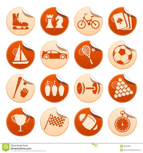 403g (including wire, plug & case) dimensions: Sport & hobby stickers stock vector. Illustration of ...