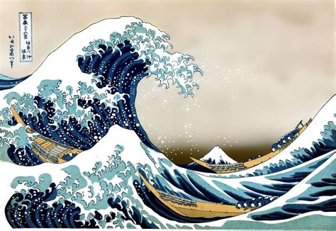 The Great Wave Off Kanagawa Wallpapers Wallpaper Cave