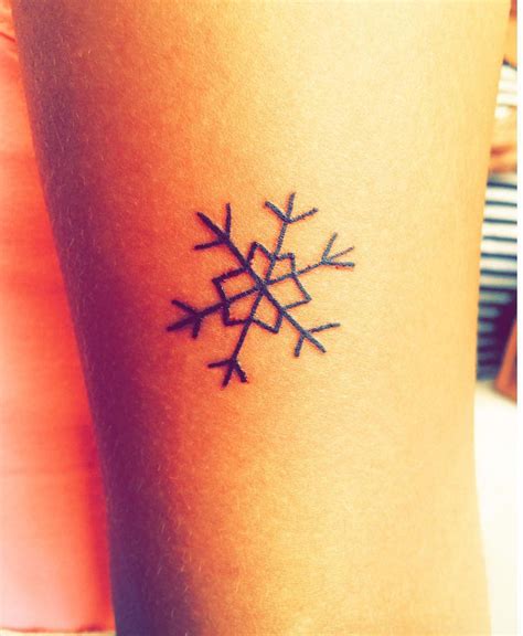 21 Gorgeous Snowflake Tattoos To Inspire Your Ink Sheknows