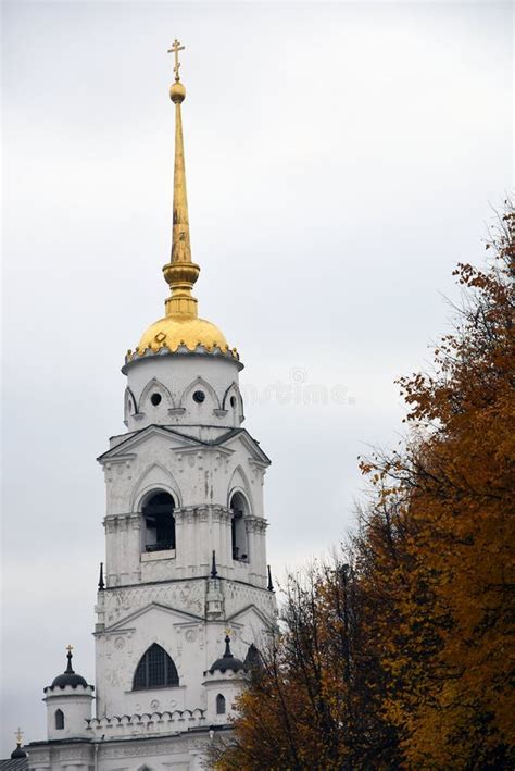 Assumption Cathedral In Vladimir City Russia Stock Image Image Of