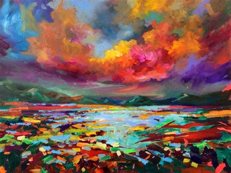 Julie Dumbarton The Rainbow Cloud Pinturas Artistas Marina