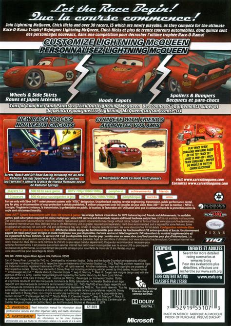 Disneypixar Cars Race O Rama Box Shot For Playstation 2 Gamefaqs