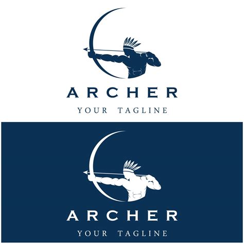 Set Of Archer Logo With Slogan Template 12015030 Vector Art At Vecteezy