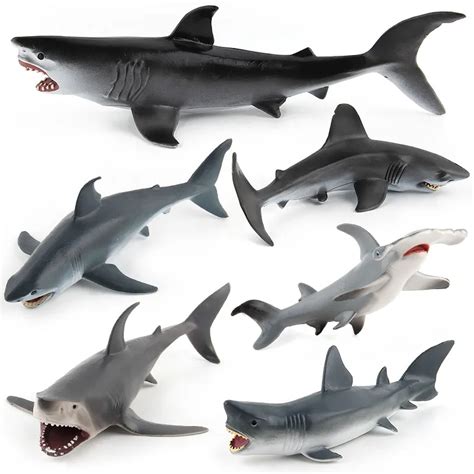 Tiere And Dinosaurier New Collecta Great White Shark Solid Plastic Toy