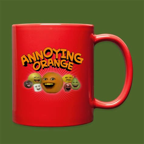 Annoying Orange Gang Full Color Mug New Annoying Orange