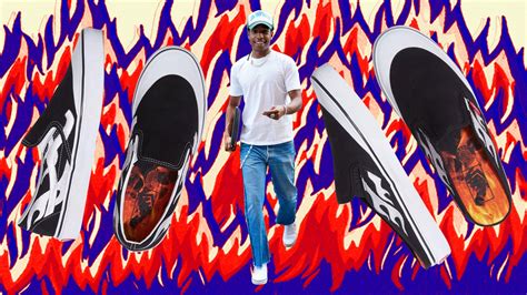 Get A Ap Rocky S Flaming Hot Vans Collab For Just Before It Sells