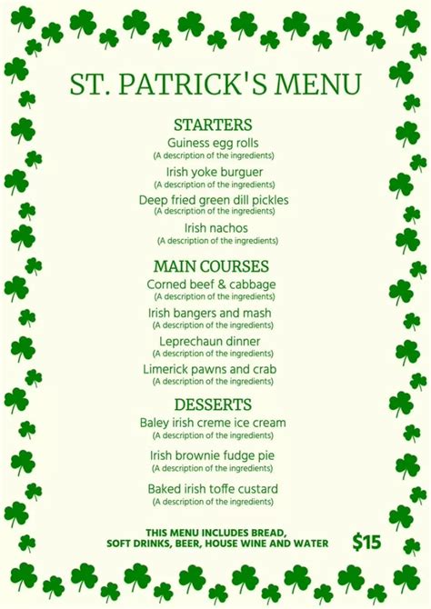 St Patrick S Day Promotions Templates