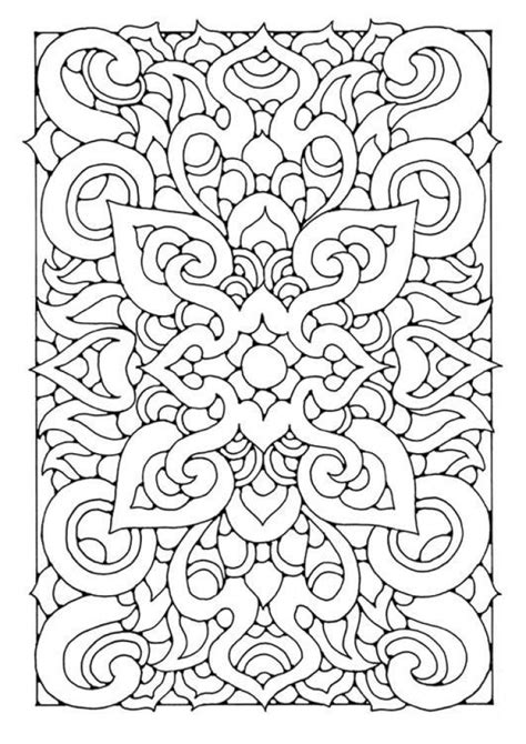 20 Free Printable Abstract Coloring Pages