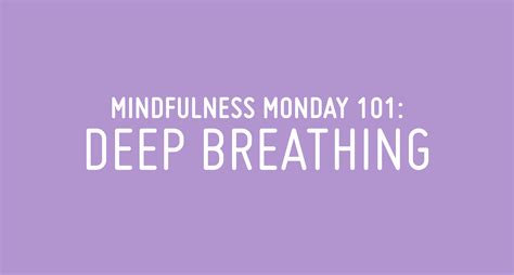 Destress Monday Intro To Deep Breathing For Stress Relief