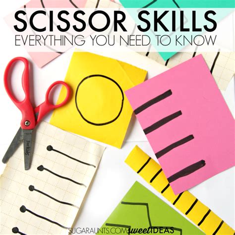 Scissor Skills Activities For Kids These Are Developmental Ways To