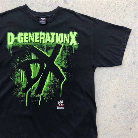 Vintage D Generation X Dx Wwe T Shirt On Mercari Wwe T Shirts Dx Wwe