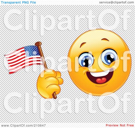 Royalty Free Rf Clipart Illustration Of A Yellow Smiley