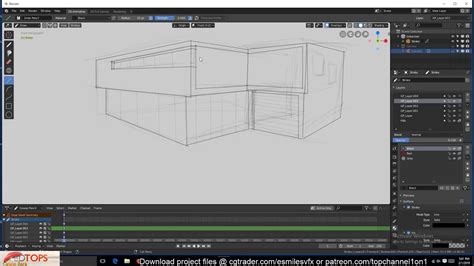 Posted on august 6, 2011 8 comments filed under animation , education. using grease pencil in blender 2.8 architecture - YouTube