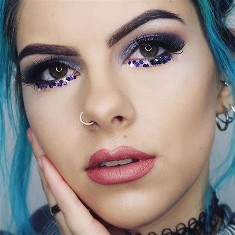 Galaxy Glitter Who Loves This Eye Makeup Look Using Our Purple Glitter