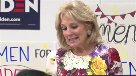 Jill biden, wife of vice president joe biden, is a mother and grandmother, a lifelong educator, a proud military mom, and an active member of her dr. 'It takes love': Dr. Jill Biden joins husband on campaign ...