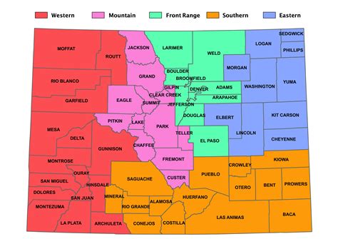 County Maps Colorado Counties Inc Cci