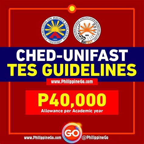 Ched Unifast Program Tertiary Education Subsidy Guide 2021 Philippine Go
