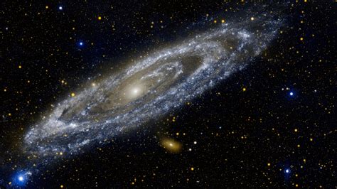 Galex Image Of The Andromeda Galaxy Backiee