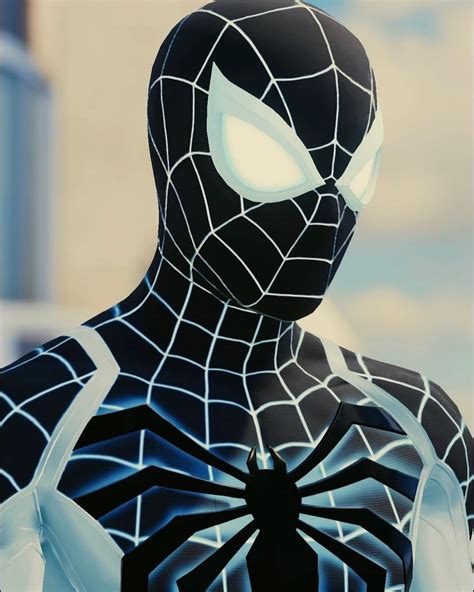 Spidey Suit Series Negative Suit Gametography Vgpunite Spidermanps Marvel Ps Share