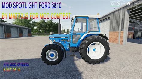 Мод Ford 6810 Gen Iii для Farming Simulator 2019
