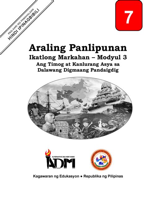 Grade 9 Alternative Araling Panlipunan Iii Learning Module For