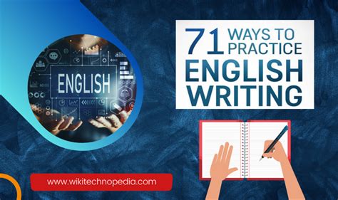 71 Ways To Practice English Writing