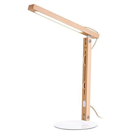As a desk lamp, the lighting is directional and. AUKEY Desk Lamp, LED Table Lamp with Natural Wood Design ...