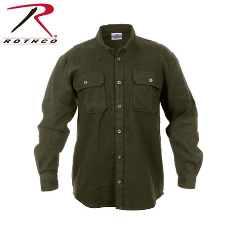 Rothco 4739 Extra Heavyweight Buffalo Plaid Long Sleeve Flannel Premium